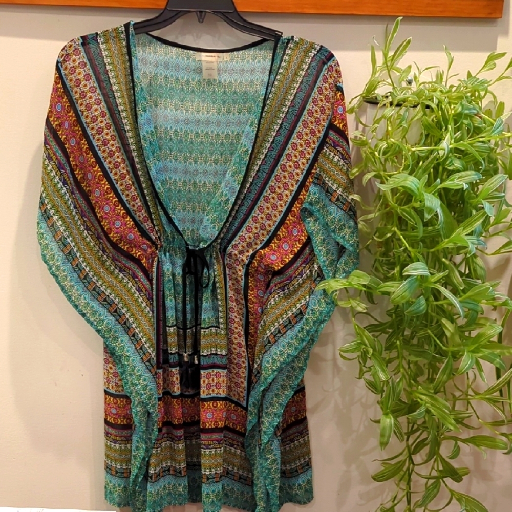 Bleu Rod Beattie Cover Up/ Caftan